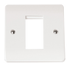 Scolmore CMA310 - 1 Gang Plate - 1 Aperture MODE Accessories Scolmore - Sparks Warehouse