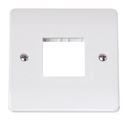 Scolmore CMA402 - 1 Gang Plate - 2 Apertures MODE Accessories Scolmore - Sparks Warehouse