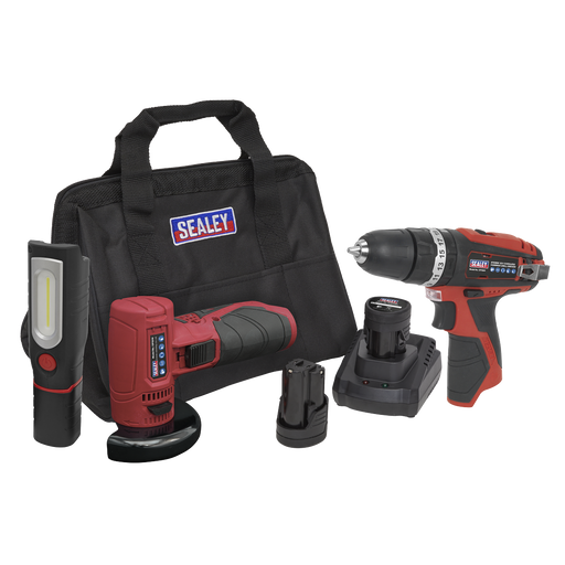 Sealey - SV12 Series 3 Tool Combination Electric Power Tools Sealey - Sparks Warehouse