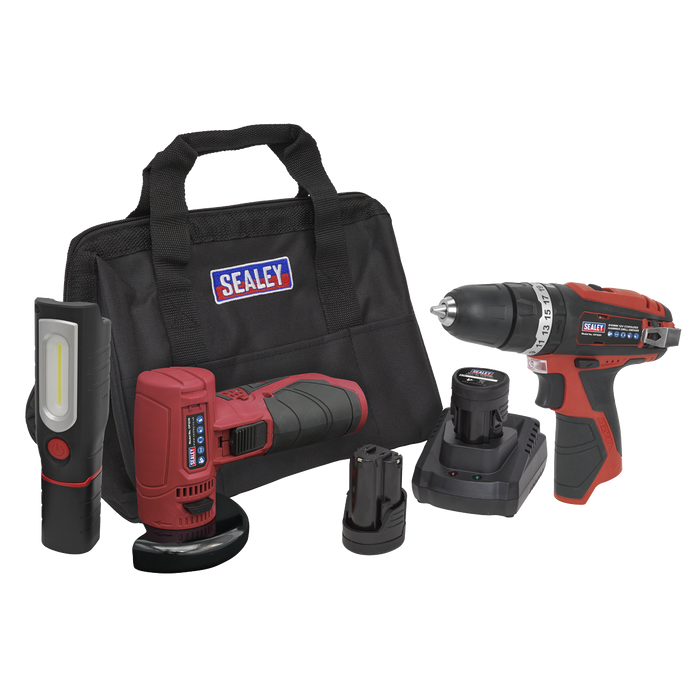 Sealey - SV12 Series 3 Tool Combination Electric Power Tools Sealey - Sparks Warehouse