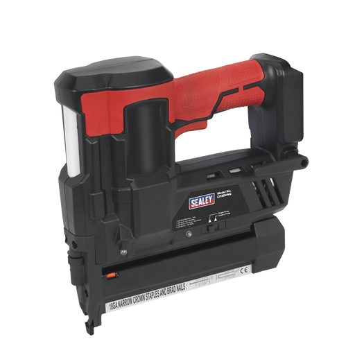 Sealey - Cordless Nail/Staple Gun 18G 20V Lithium-ion - Body Only Electric Power Tools Sealey - Sparks Warehouse