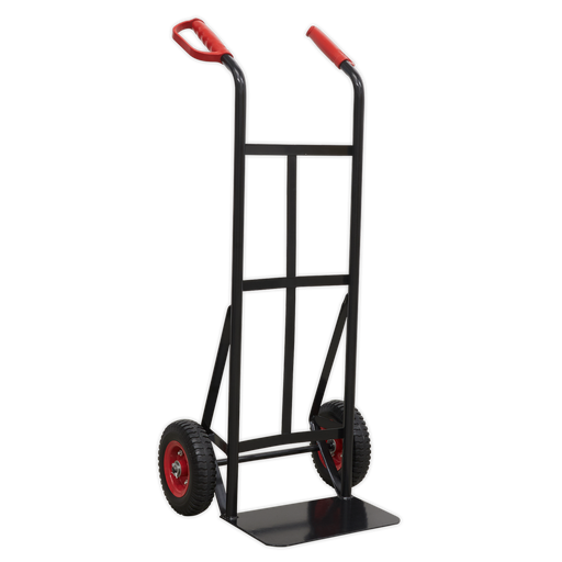 Sealey - CST983HD Heavy-Duty Sack Truck with PU Tyres 200kg Capacity Janitorial, Material Handling & Leisure Sealey - Sparks Warehouse