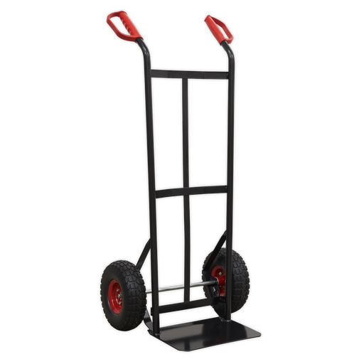 Sealey - CST987HD Heavy-Duty Sack Truck with PU Tyres 250kg Capacity Janitorial, Material Handling & Leisure Sealey - Sparks Warehouse