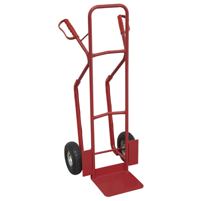 Sealey - CST999 Sack Truck with Pneumatic Tyres 300kg Capacity Janitorial, Material Handling & Leisure Sealey - Sparks Warehouse