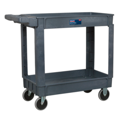 Sealey - CX202 Trolley 2-Level Composite Heavy-Duty Storage & Workstations Sealey - Sparks Warehouse