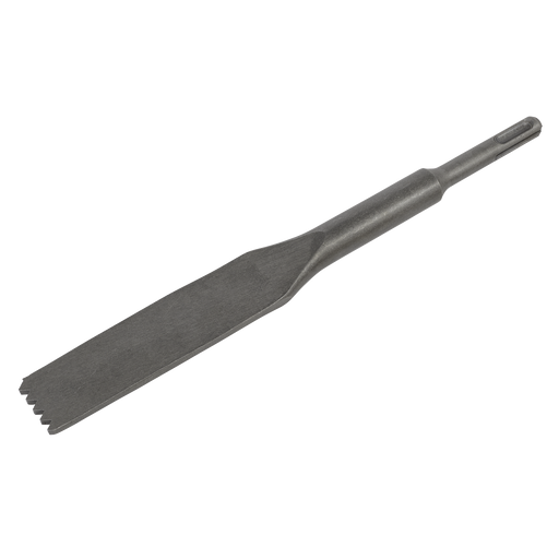 Sealey - D1CC Toothed Mortar/Comb Chisel 30 x 250mm - SDS Plus Consumables Sealey - Sparks Warehouse