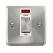 Scolmore DPSC501WH - 45A Ingot 1 Gang DP Switch With Neon - White Deco Plus Scolmore - Sparks Warehouse