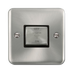 Scolmore DPSC520BK - 10AX Ingot 3 Pole Fan Isolation Plate Switch - Black Deco Plus Scolmore - Sparks Warehouse