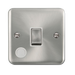 Scolmore DPSC522WH - 20A Ingot 1 Gang DP Switch With Flex Outlet - White Deco Plus Scolmore - Sparks Warehouse