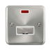 Scolmore DPSC753WH - 13A Ingot Fused Connection Unit With Neon - White Deco Plus Scolmore - Sparks Warehouse