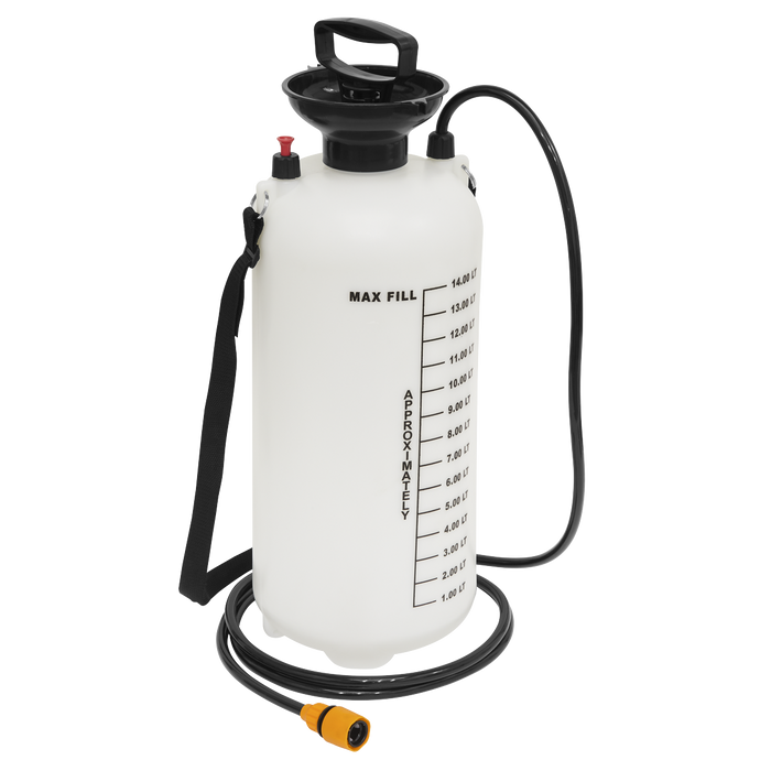 Sealey DST14 - Dust Suppression Water Tank 14L Janitorial, Material Handling & Leisure Sealey - Sparks Warehouse