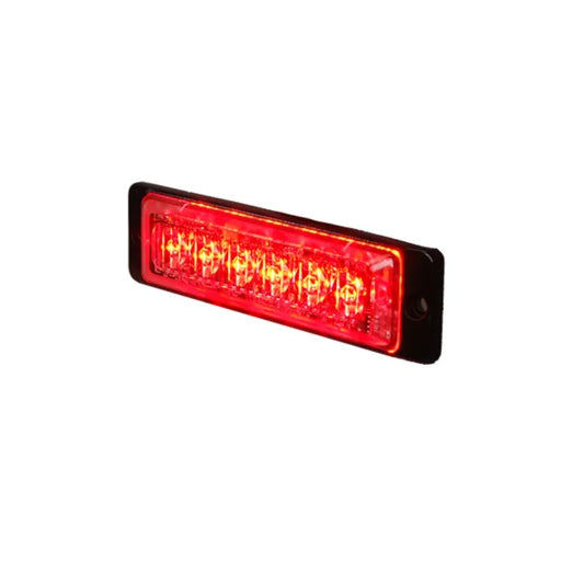 DURITE - R65 LED Warning Light 6 Red 12/24volt Bx1