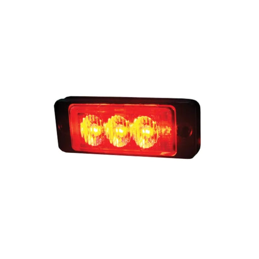 DURITE - R65 LED Warning Light 3 Red 12/24volt Bx1