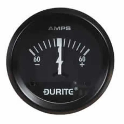 DURITE - Ammeter Illuminated 52mm 60-0-60 amp Bx1