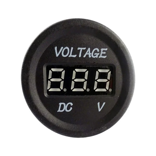 DURITE - Voltmeter Illuminated for 28mm panel 12/24 volt Bx