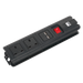 Sealey - EL32USBB Extension Cable 3m 2 x 230V + 2 x USB Sockets - Black Lighting & Power Sealey - Sparks Warehouse