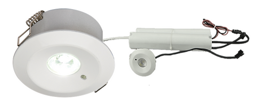 Knightsbridge EMPOWERW2 230V IP20 3W LED Emergency Downlight (maintained/non-maintained) 3000K ML Knightsbridge - Sparks Warehouse