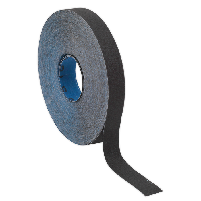 Sealey - ER2525120 Emery Roll Blue Twill 25mm x 25m 120Grit Consumables Sealey - Sparks Warehouse