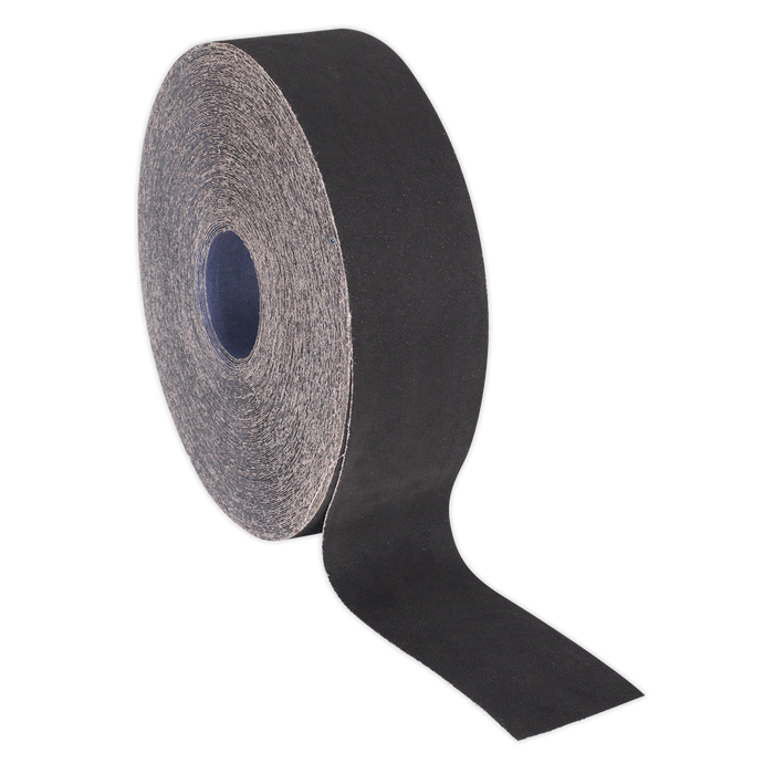 Sealey - ER505040 Emery Roll Blue Twill 50mm x 50m 40Grit Consumables Sealey - Sparks Warehouse