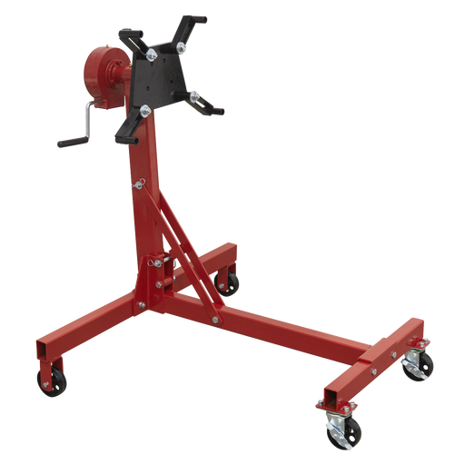 Sealey - ES480D 450kg Folding Worm Drive Engine Stand Jacking & Lifting Sealey - Sparks Warehouse