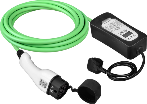 3 pin UK plug to Type 2 plug Mode-2 EV charger, 5 metre cable EV Charging Sync EV - Sparks Warehouse