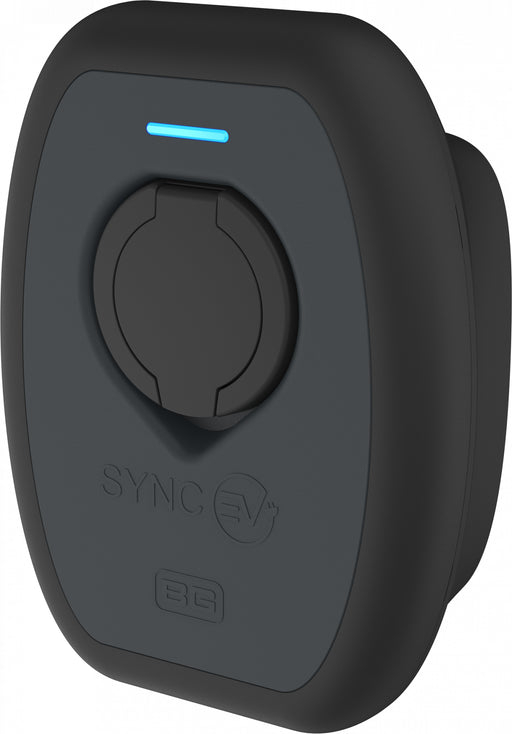 SyncEV BG socketed 7.4kW wall charger with WiFi, GSM and Smart! functionality EV Charging Sync EV - Sparks Warehouse