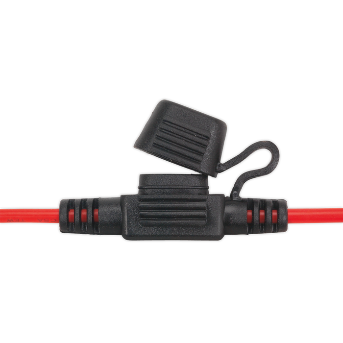 Sealey - FHMSP20 Mini Blade Fuse Holder Splashproof 20Amp Pack of 10 Consumables Sealey - Sparks Warehouse