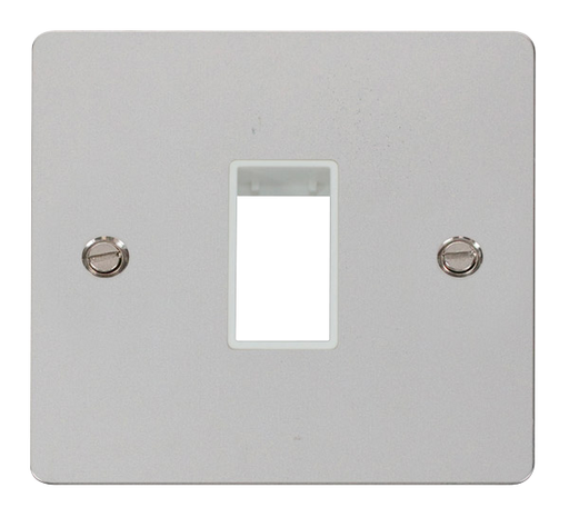 Scolmore FPCH401WH Minigrid 1-6 Gang Plates Single Switch Plate1 Gang Aperture  Scolmore - Sparks Warehouse