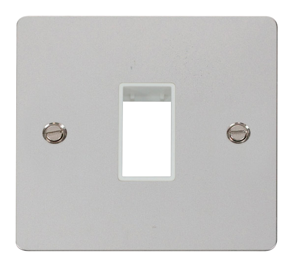 Scolmore FPCH401WH Minigrid 1-6 Gang Plates Single Switch Plate1 Gang Aperture  Scolmore - Sparks Warehouse