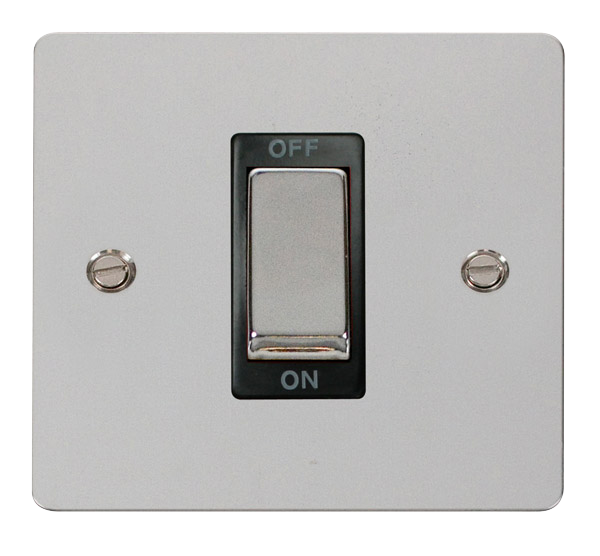 Scolmore FPCH500BK Define Polished Chrome Ingot 1g 45a Dp Switch Bk  Scolmore - Sparks Warehouse