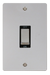 Scolmore FPCH502BK Define Polished Chrome Ingot 2g 45a Dp Switch Bk  Scolmore - Sparks Warehouse