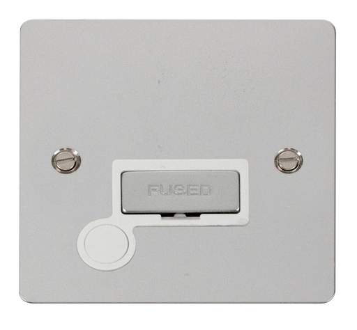 Scolmore FPCH550WH Define Polished Chrome Flat Pl Ingot Spur +  Scolmore - Sparks Warehouse