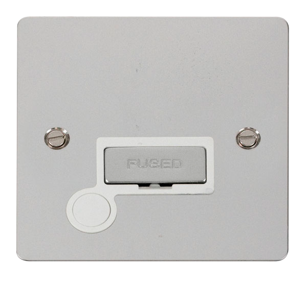 Scolmore FPCH550WH Define Polished Chrome Flat Pl Ingot Spur +  Scolmore - Sparks Warehouse