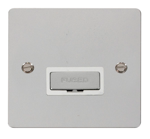 Scolmore FPCH750WH Define Polished Chrome Flat Plate Ingot 13a Spur W/o  F/o  Scolmore - Sparks Warehouse