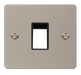 Scolmore FPPN401BK Minigrid 1-6 Gang Plates Single Switch Plate1 Gang Aperture  Scolmore - Sparks Warehouse