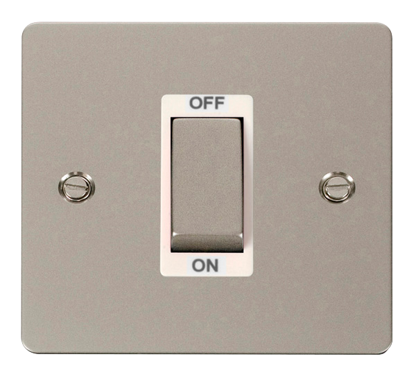 Scolmore FPPN500WH Define Pearl Nickel Ingot 1g 45a Dp Switch Wh  Scolmore - Sparks Warehouse