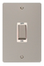 Scolmore FPPN502WH Define Pearl Nickel Ingot 2g 45a Dp Switch Wh  Scolmore - Sparks Warehouse