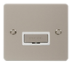 Scolmore FPPN750WH Define Pearl Nickel Flat Plate Ingot 13a Spur W/o  F/o  Scolmore - Sparks Warehouse