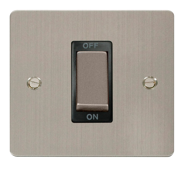 Scolmore FPSS500BK Define Stainless Steel Ingot 1g 45a Dp Switch Bk  Scolmore - Sparks Warehouse