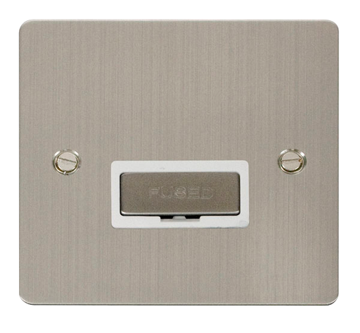 Scolmore FPSS750WH Define Stainless Steel Flat Plate Ingot 13a Spur W/o  F/o  Scolmore - Sparks Warehouse