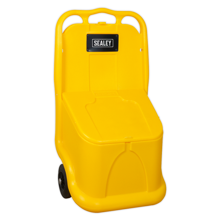 Sealey - GB04 Grit/Salt Mobile Storage Cart 75L Janitorial, Material Handling & Leisure Sealey - Sparks Warehouse