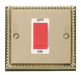 Scolmore GCBR200WH - 1 Gang 45A DP Switch - White Deco Scolmore - Sparks Warehouse
