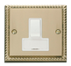 Scolmore GCBR651WH - 13A Fused Switched Connection Unit - White Deco Scolmore - Sparks Warehouse