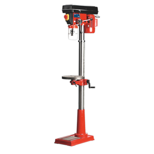 Sealey - GDM140F Pillar Drill Floor 12-Speed 1500mm Height 370W/230V Machine Shop Sealey - Sparks Warehouse