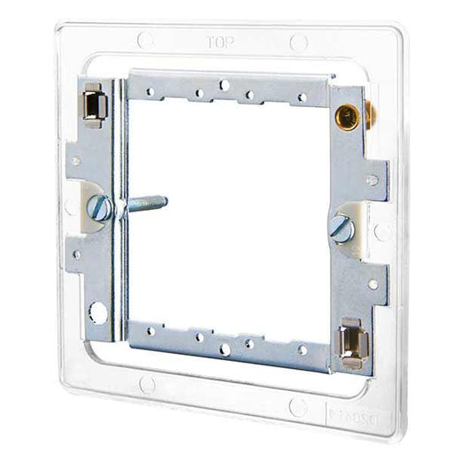 BG Nexus GFR12FP Grid Frame For Screwless Flat Plate - 1 or 2 Gang - BG - sparks-warehouse