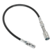 Sealey - GGSF450 Rubber Delivery Hose with 4-Jaw Connector Flexible 450mm Quick Release Coupling Consumables Sealey - Sparks Warehouse