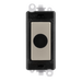 Scolmore GM2017BKPN -  20A Flex Outlet Module - Black - Pearl Nickel GridPro Scolmore - Sparks Warehouse