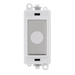 Scolmore GM2017PWCH -  20A Flex Outlet Module - White - Polished Chrome GridPro Scolmore - Sparks Warehouse