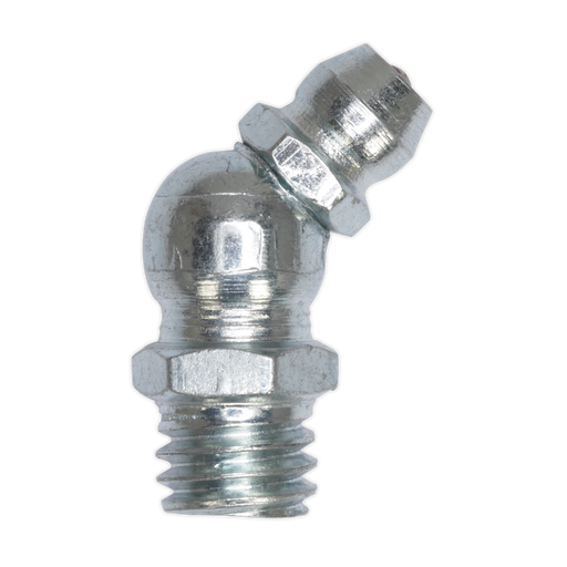 Sealey - GNI12 Grease Nipple 45° 1/4"BSP Gas Pack of 25 Consumables Sealey - Sparks Warehouse