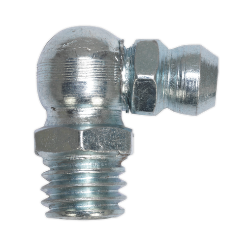 Sealey - GNI14 Grease Nipple 90° 1/4"UNF Pack of 25 Consumables Sealey - Sparks Warehouse